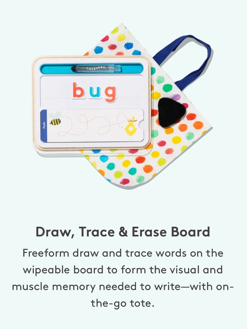 EUC Lovevery Draw & Trace Board - Picture 5 of 5